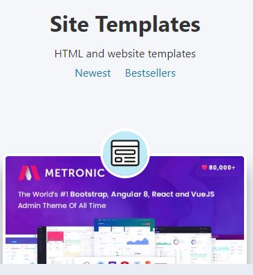 Site-templates